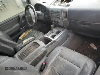 2005 Nissan Titan XE with VIN 1N6AA07A85N500589, listed as a Copart auction lot 43619075 with Not Provided miles and Clean Title. Bid and sale history available at DreamBid. Image 8.