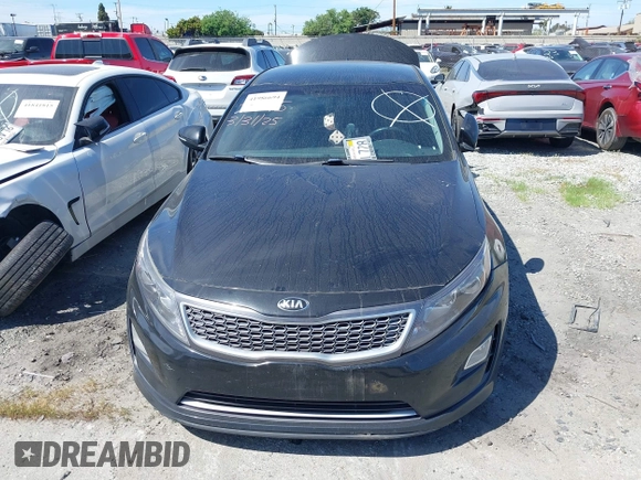 2016 Kia Optima Hybrid with VIN KNAGM4ADXG5096533, listed as a IAAI auction lot 41986694 with 1 mi miles. Bid and sale history available at carsss.com. Image 13.
