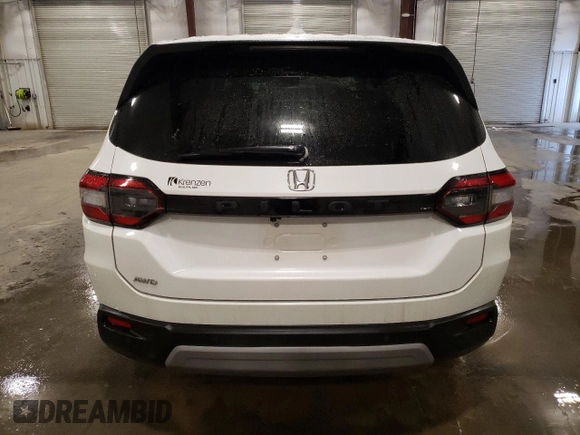 2023 Honda Pilot EX-L with VIN 5FNYG1H40PB056978, listed as a Copart auction lot 44654995 with 26,815 mi miles and Salvage title. Bid and sale history available at DreamBid. Image 6.