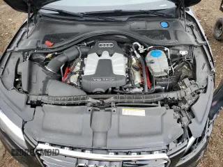 2012 Audi A7 Prestige with VIN WAUSGAFC0CN004453, listed as a Copart auction lot 54923205 with 217,544 mi miles and Salvage title. Bid and sale history available at DreamBid. Image 11.