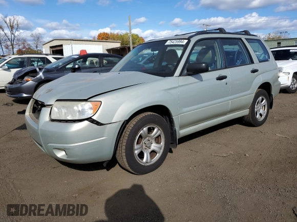 2007 Subaru Forester X with VIN JF1SG636X7H726845, listed as a Copart auction lot 75425994 with 117,965 mi miles and Salvage Title. Bid and sale history available at carsss.com. Image 1.