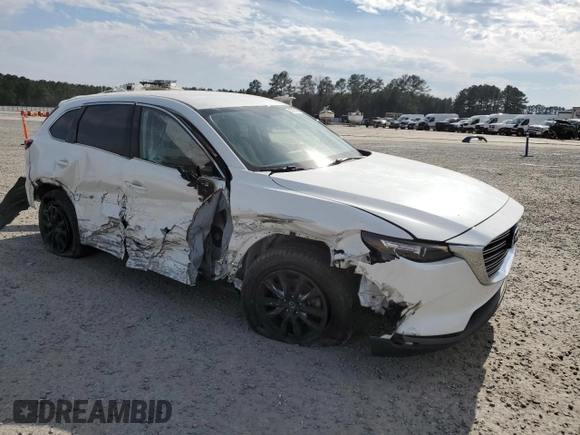 2016 Mazda CX-9 Touring with VIN JM3TCACY5G0100687, listed as a Copart auction lot 47082605 with 42,311 mi miles and Salvage Title. Bid and sale history available at DreamBid. Image 4.
