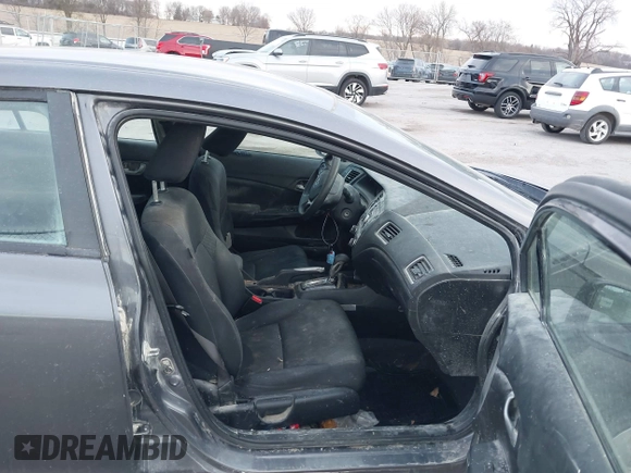 2015 Honda Civic Sedan LX with VIN 19XFB2F59FE258410, listed as a IAAI auction lot 41846497 with 204,917 mi miles. Bid and sale history available at carsss.com. Image 5.