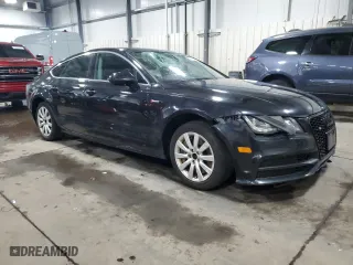 2014 Audi A7 3.0 Premium Plus with VIN WAUWGAFC2EN082639, listed as a Copart auction lot 50797845 with 181,685 mi miles and Salvage Title. Bid and sale history available at carsss.com. Image 4.