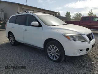 2013 Nissan Pathfinder SV with VIN 5N1AR2MM2DC612848, listed as a Copart auction lot 60896935 with 158,312 mi miles and Clean title. Bid and sale history available at DreamBid. Image 4.