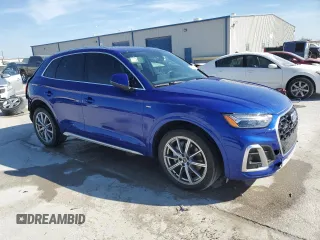 2021 Audi Q5 Premium Plus with VIN WA1E2AFY8M2029978, listed as a Copart auction lot 77748144 with 0 mi miles and Clean Title. Bid and sale history available at carsss.com. Image 4.
