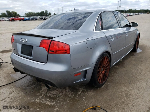 2006 Audi S4 SE with VIN WUAGL78E16A700016, listed as a Copart auction lot 66925984 with 143,727 mi miles and Salvage Title. Bid and sale history available at carsss.com. Image 3.