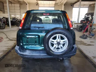 2000 Honda CR-V EX with VIN JHLRD1861YC029191, listed as a Copart auction lot 75894204 with 255,276 mi miles and Salvage Title. Bid and sale history available at carsss.com. Image 6.