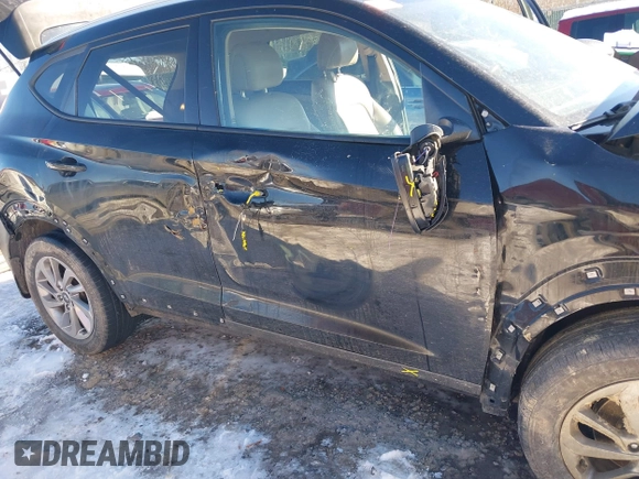 2018 Hyundai Tucson SEL with VIN KM8J3CA42JU643213, listed as a IAAI auction lot 41199302 with 91,480 mi miles and . Bid and sale history available at DreamBid. Image 6.