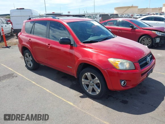 2010 Toyota RAV4 Sport with VIN JTMWF4DV9A5015896, listed as a IAAI auction lot 42224892 with 170,864 mi miles and . Bid and sale history available at DreamBid. Image 1.