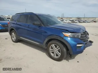 2020 Ford Explorer XLT with VIN 1FMSK8DH8LGC84745, listed as a Copart auction lot 49073665 with 68,158 mi miles and Salvage Title. Bid and sale history available at carsss.com. Image 4.