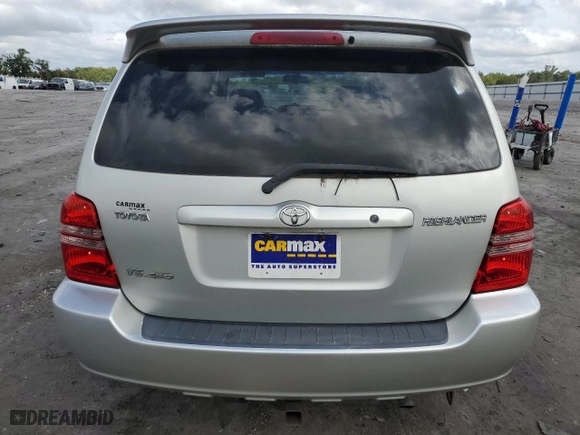 2003 Toyota Highlander with VIN JTEHF21AX30139394, listed as a Copart auction lot 71506494 with 219,641 mi miles and Clean Title. Bid and sale history available at carsss.com. Image 6.