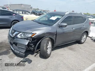 2018 Nissan Rogue S with VIN KNMAT2MT6JP615219, listed as a IAAI auction lot 42038992 with 64,334 mi miles and . Bid and sale history available at carsss.com. Image 2.