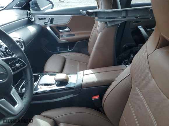 2020 Mercedes-Benz CLA with VIN W1K5J4HB9LN117556, listed as a Copart auction lot 43770275 with 0 mi miles and Salvage Title. Bid and sale history available at carsss.com. Image 7.