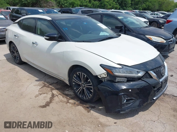 2019 Nissan Maxima SV with VIN 1N4AA6AVXKC370667, listed as a IAAI auction lot 42129403 with 79,471 mi miles and . Bid and sale history available at DreamBid. Image 1.
