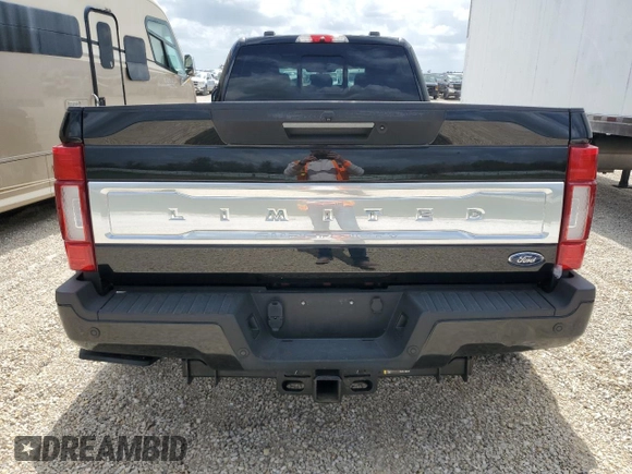 2022 Ford F-350 XL with VIN 1FT8W3DT3NEF75727, listed as a Copart auction lot 47227425 with 9,156 mi miles and Salvage title. Bid and sale history available at DreamBid. Image 6.