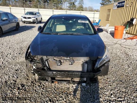 2017 Hyundai Sonata 2.4L with VIN 5NPE24AF2HH452444, listed as a Copart auction lot 49631095 with 67,149 mi miles and Salvage Title. Bid and sale history available at carsss.com. Image 5.