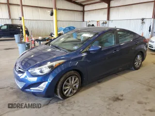 2015 Hyundai Elantra SE with VIN 5NPDH4AE9FH619848, listed as a Copart auction lot 54299825 with 49,432 mi miles and Salvage Title. Bid and sale history available at DreamBid. Image 1.