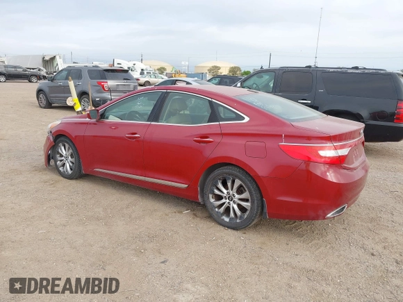 2013 Hyundai Azera with VIN KMHFG4JG0DA222882, listed as a IAAI auction lot 41869825 with 170,566 mi miles and . Bid and sale history available at DreamBid. Image 3.