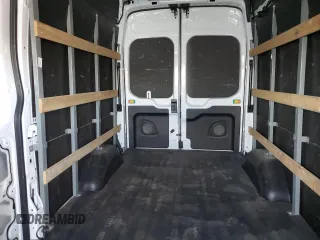 2021 Ford Transit Cargo with VIN 1FTBR1X88MKA24623, listed as a Copart auction lot 50757105 with 82,929 mi miles and Salvage Title. Bid and sale history available at DreamBid. Image 10.