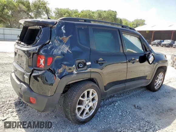 2020 Jeep Renegade Latitude z VIN ZACNJABB8LPL98948, wystawiony jako Copart lot #60265605 z przebiegiem 34 345 mil mil oraz Szkoda całkowita • Salvage title. Historia ofert i sprzedaży dostępna na DreamBid. Obrazek 3.