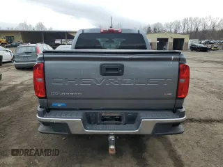 2021 Chevrolet Colorado 4WD Work Truck with VIN 1GCGTBEN3M1196652, listed as a Copart auction lot 47088715 with 111,191 mi miles and Salvage title. Bid and sale history available at DreamBid. Image 6.