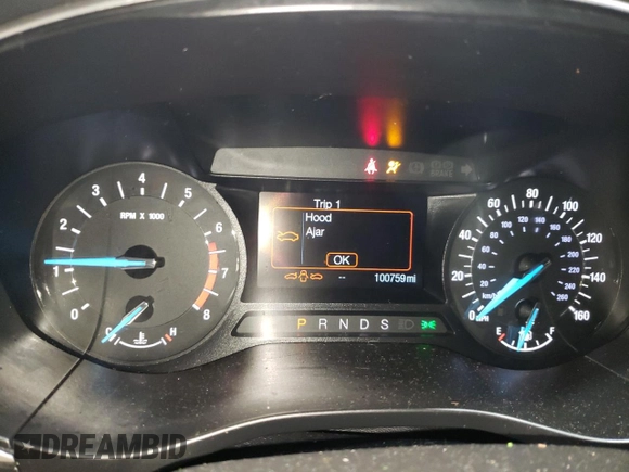 2016 Ford Fusion SE with VIN 3FA6P0H72GR259127, listed as a Copart auction lot 60062025 with 100,759 mi miles and Salvage title. Bid and sale history available at DreamBid. Image 9.