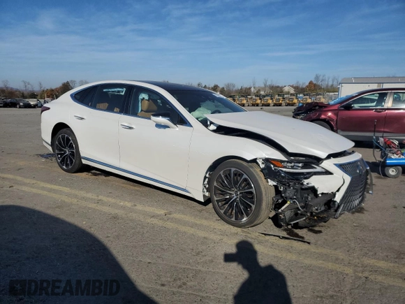 2023 Lexus LS with VIN JTHG5LGF5P5011325, listed as a Copart auction lot 78655614 with Not provided miles and Salvage title. Bid and sale history available at DreamBid. Image 4.