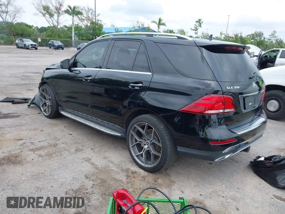 2017 Mercedes-Benz GLE 350 with VIN 4JGDA5JB5HA962825, listed as a IAAI auction lot 42412786 with 98,905 mi miles and . Bid and sale history available at DreamBid. Image 3.