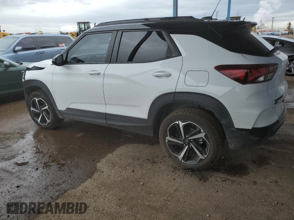 2021 Chevrolet TrailBlazer RS with VIN KL79MUSL5MB056985, listed as a Copart auction lot 46900434 with 46,937 mi miles and . Bid and sale history available at DreamBid. Image 2.
