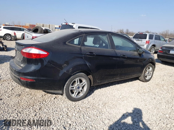 2017 Ford Fiesta SE with VIN 3FADP4BJ8HM135560, listed as a Copart auction lot 48870305 with 111,034 mi miles and Salvage Title. Bid and sale history available at carsss.com. Image 3.
