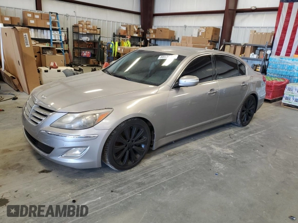 2012 Hyundai Genesis 5.0L R-Spec with VIN KMHGC4DH5CU193669, listed as a Copart auction lot 88536495 with 145,687 mi miles and Salvage Title. Bid and sale history available at carsss.com. Image 1.