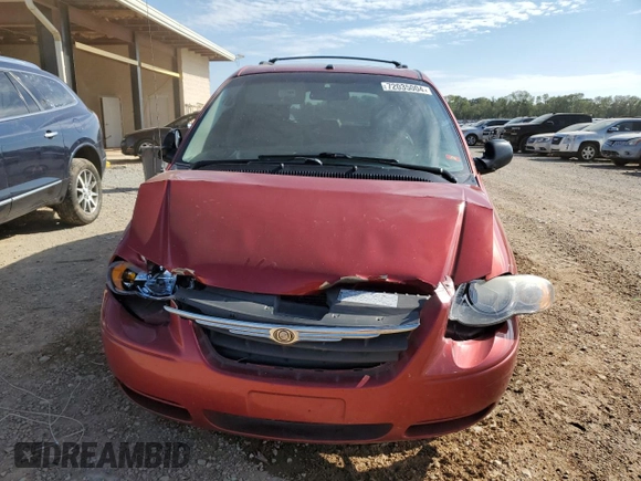 2006 Chrysler Town & Country LWB Touring with VIN 2A4GP54L36R882558, listed as a Copart auction lot 72035004 with 342,343 mi miles and Salvage Title. Bid and sale history available at carsss.com. Image 5.