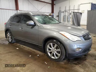 2011 Infiniti EX Journey with VIN JN1AJ0HR1BM850948, listed as a Copart auction lot 81469864 with 162,418 mi miles and Salvage Title. Bid and sale history available at DreamBid. Image 4.
