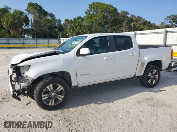 2018 Chevrolet Colorado 2WD Work Truck with VIN 1GCGSBEN2J1243040, listed as a Copart auction lot 56117175 with 115,793 mi miles and Salvage title. Bid and sale history available at DreamBid. Image 1.