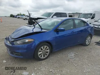 2014 Dodge Dart SXT z VIN 1C3CDFBB0ED704920, wystawiony jako Copart lot #58750345 z przebiegiem 156 844 mil mil oraz Czysty tytuł • Clean title. Historia ofert i sprzedaży dostępna na DreamBid. Obrazek 1.