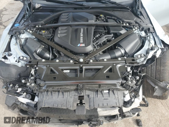 2022 BMW M3 Competition xDrive with VIN WBS43AY09NFM97744, listed as a Copart auction lot 72728864 with 7,724 mi miles and Salvage title. Bid and sale history available at DreamBid. Image 11.