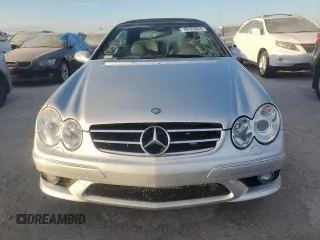2007 Mercedes-Benz CLK-Class 5.5L with VIN WDBTK72F87T085081, listed as a Copart auction lot 76171044 with 56,377 mi miles and Non Repairable. Bid and sale history available at carsss.com. Image 5.