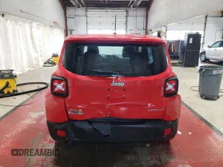 2016 Jeep Renegade Sport with VIN ZACCJBAW3GPC86911, listed as a Copart auction lot 46938265 with 91,630 mi miles and Salvage Title. Bid and sale history available at DreamBid. Image 6.