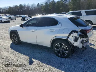 2020 Lexus UX 200 with VIN JTHX3JBH1L2022417, listed as a Copart auction lot 45289855 with 63,664 mi miles and Salvage title. Bid and sale history available at DreamBid. Image 2.