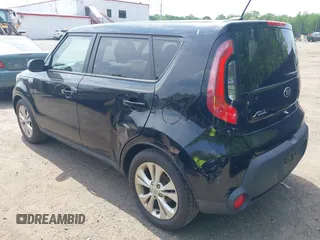 2015 Kia Soul + with VIN KNDJP3A5XF7780603, listed as a IAAI auction lot 42164373 with 148,297 mi miles and . Bid and sale history available at DreamBid. Image 3.