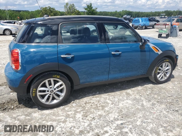 2012 MINI Countryman with VIN WMWZB3C55CWM30373, listed as a Copart auction lot 56836925 with 44,146 mi miles and Salvage title. Bid and sale history available at DreamBid. Image 3.