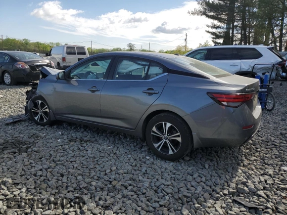 2021 Nissan Sentra SV z VIN 3N1AB8CV2MY214202, wystawiony jako Copart lot #54983485 z przebiegiem 73 898 mil mil oraz Szkoda całkowita • Salvage title. Historia ofert i sprzedaży dostępna na DreamBid. Obrazek 2.