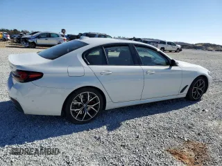 2023 BMW 5 Series 540i xDrive with VIN WBA73BJ07PWY20967, listed as a Copart auction lot 83665074 with Not Provided miles and Salvage Title. Bid and sale history available at carsss.com. Image 3.