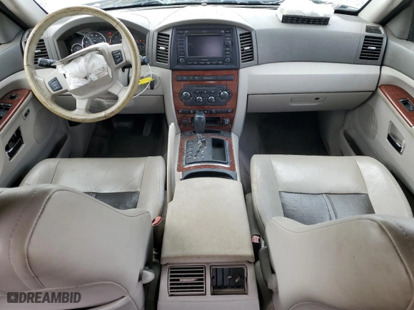 2006 Jeep Grand Cherokee Limited with VIN 1J4HS58256C309545, listed as a Copart auction lot 51093705 with 91,195 mi miles and Salvage Title. Bid and sale history available at carsss.com. Image 8.