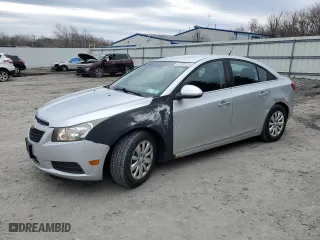 2011 Chevrolet Cruze LT w/1LT with VIN 1G1PF5S92B7296700, listed as a Copart auction lot 52758725 with 144,413 mi miles and Salvage Title. Bid and sale history available at carsss.com. Image 1.