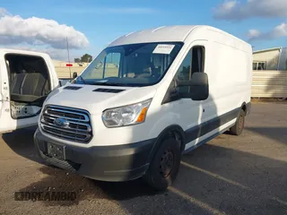 2019 Ford Transit with VIN 1FTYE2CM3KKA07286, listed as a IAAI auction lot 40514524 with 141,215 mi miles. Bid and sale history available at carsss.com. Image 2.