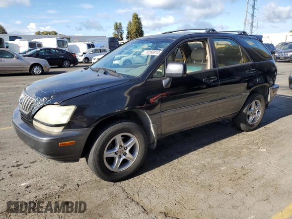2003 Lexus RX 300 with VIN JTJHF10U130304398, listed as a Copart auction lot 78250014 with 295,955 mi miles and Salvage Title. Bid and sale history available at carsss.com. Image 1.