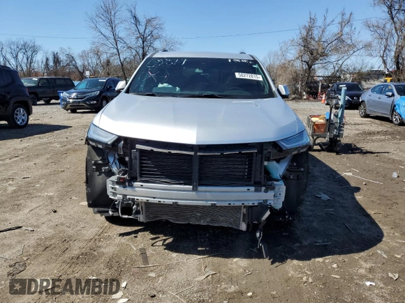2022 Chevrolet Traverse LT Cloth with VIN 1GNEVGKW7NJ116290, listed as a Copart auction lot 50272815 with 93,140 mi miles and Non Repairable. Bid and sale history available at carsss.com. Image 5.