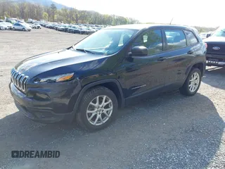 2014 Jeep Cherokee Sport with VIN 1C4PJLAB4EW110051, listed as a IAAI auction lot 41961698 with 153,570 mi miles and . Bid and sale history available at DreamBid. Image 21.